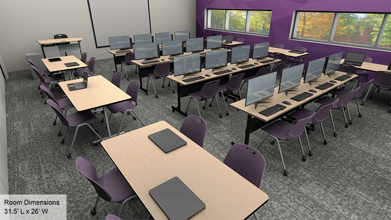 Middle/High School Training Room - Overall Image